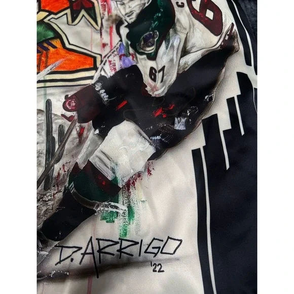 Arizona Coyotes Autographed Varsity Jacket Size M